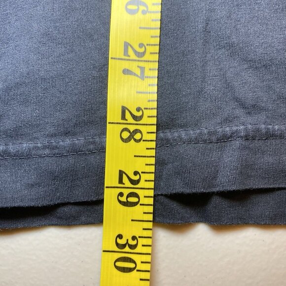 Smet Born On The Street Mens Large T Shirt Black Vintage Y2K Double Sided - Picture 6 of 7